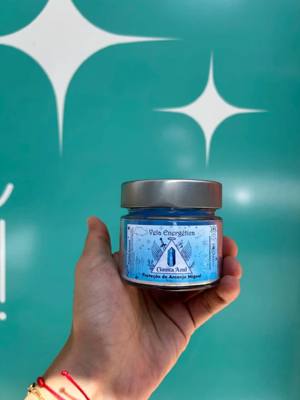 VELA-ENERGETICA-CIANITA-AZUL